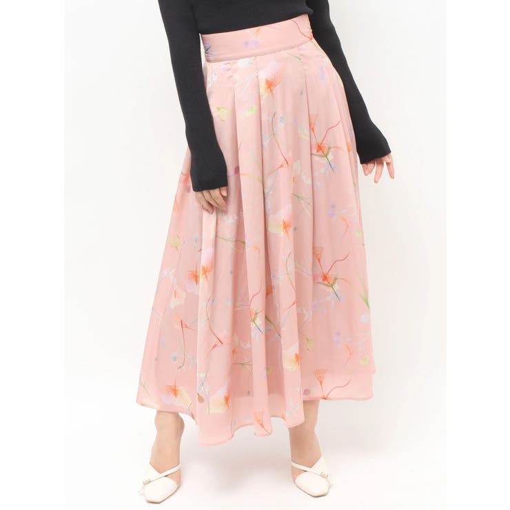 【memorif.】フラワーロングフレアスカート | RESEXXY | 詳細画像27 