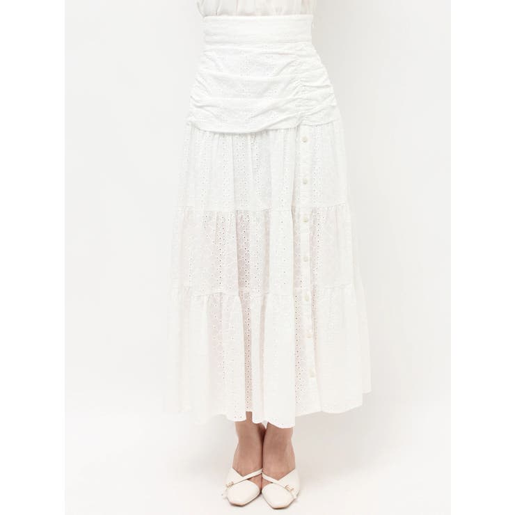 ティアードコットンロングスカート | RESEXXY | 詳細画像15 