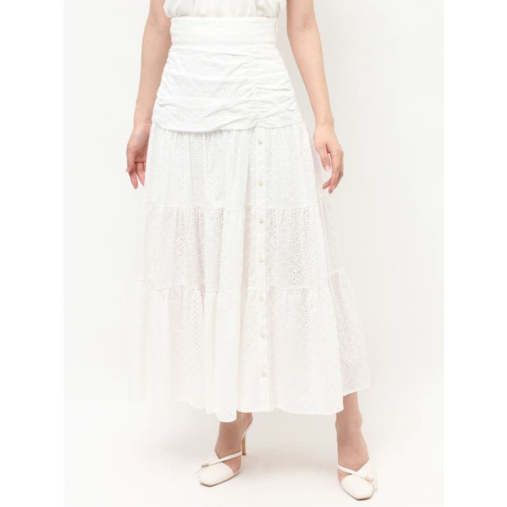 ティアードコットンロングスカート | RESEXXY | 詳細画像25 