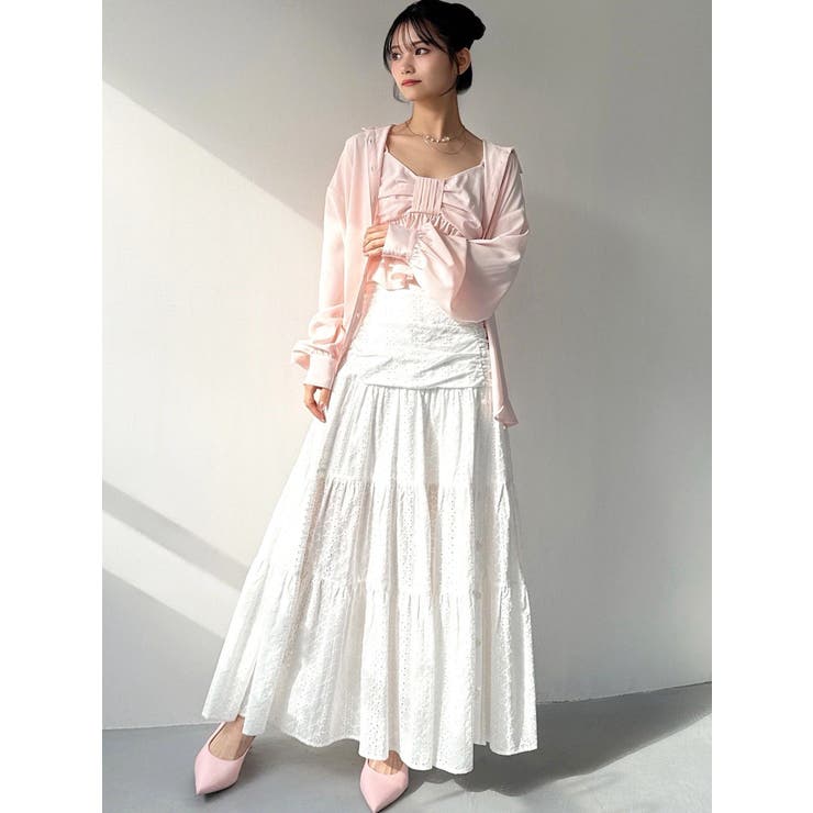 ティアードコットンロングスカート | RESEXXY | 詳細画像9 