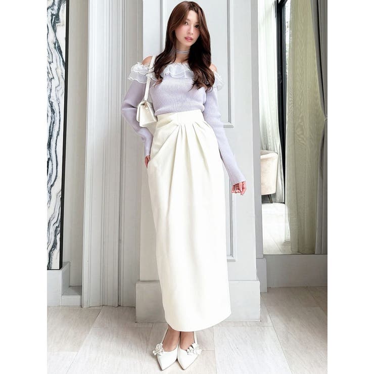 ドレープデザインペンシルスカート | RESEXXY | 詳細画像13 