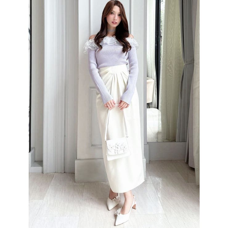 ドレープデザインペンシルスカート | RESEXXY | 詳細画像14 