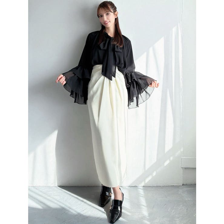 ドレープデザインペンシルスカート | RESEXXY | 詳細画像17 