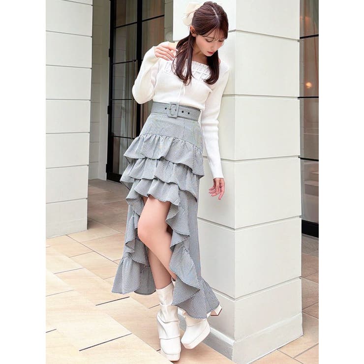 ランダムフリルボリュームスカート | RESEXXY | 詳細画像4 