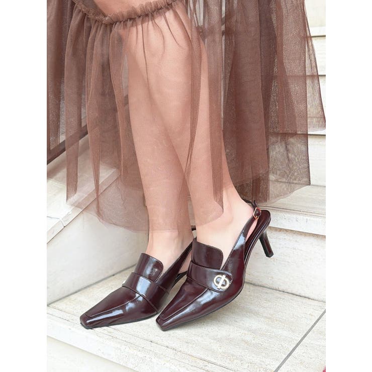 ポインテッドトゥローファーミュール | RESEXXY | 詳細画像4 