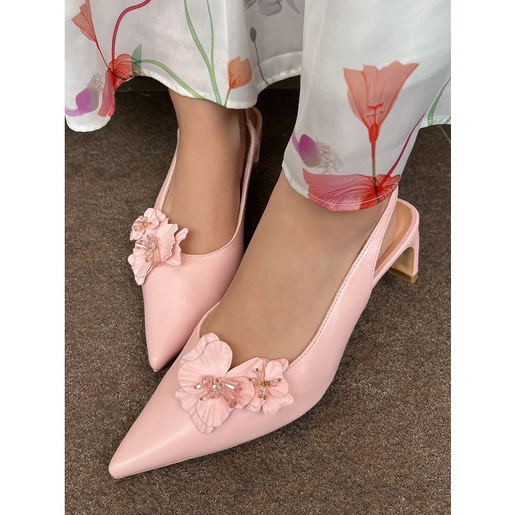 ピンク | 2WAYモチーフミュール | RESEXXY