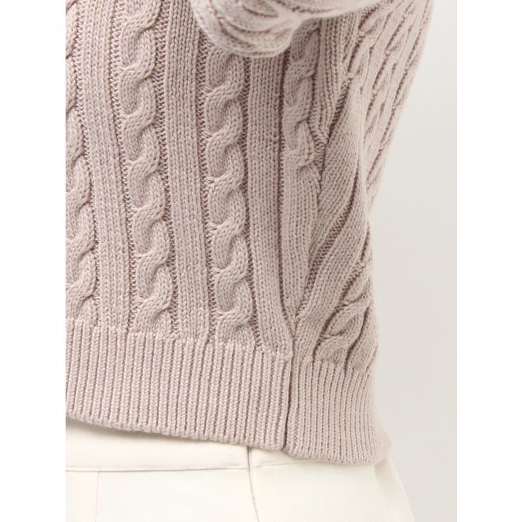 シャツドッキングケーブルニットトップス | RESEXXY | 詳細画像36 