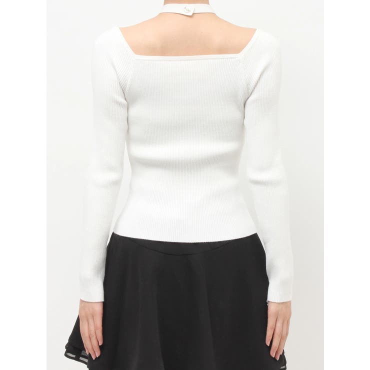 フロントクロスリブニットプルオーバー | RESEXXY | 詳細画像16 