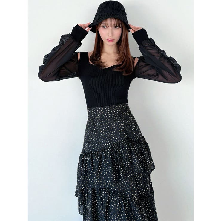 シアースリーブニットプルオーバー | RESEXXY | 詳細画像10 