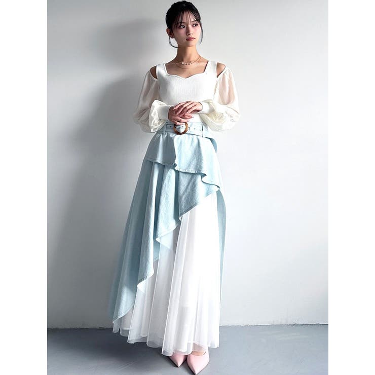 シアースリーブニットプルオーバー | RESEXXY | 詳細画像5 