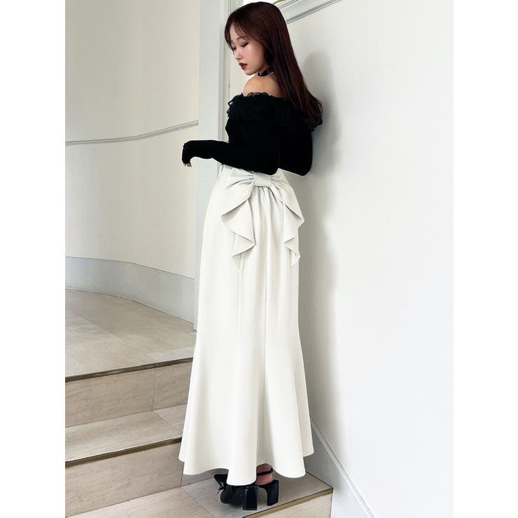 シアーコンビオフショルニットトップス | RESEXXY | 詳細画像11 