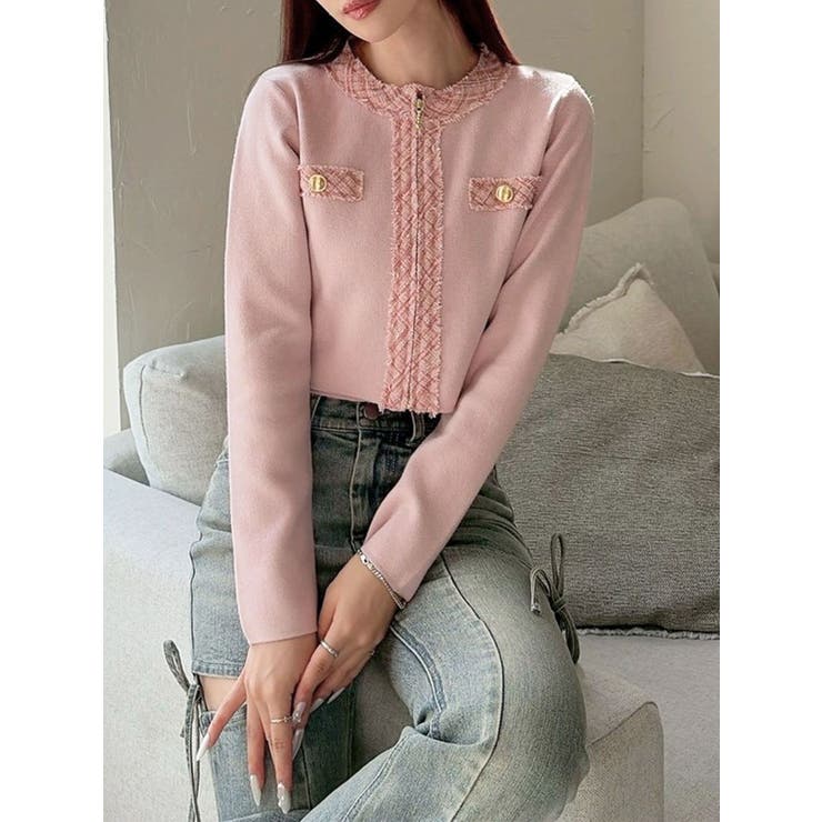 ピンク | ツイードデザインアンサンブル | RESEXXY