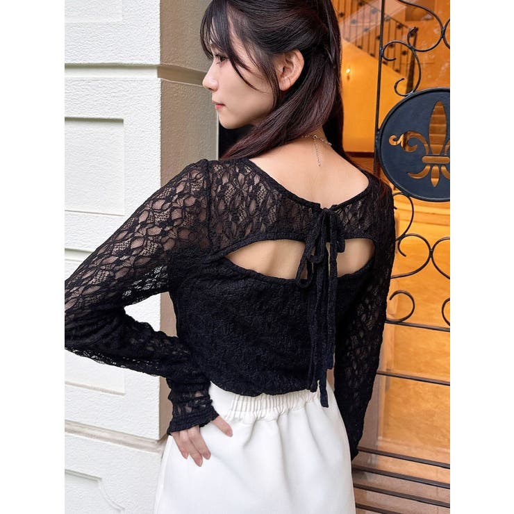 ブラック | カップインレーストップス | RESEXXY