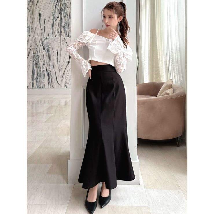 スリーブレースリブカットトップス | RESEXXY | 詳細画像12 