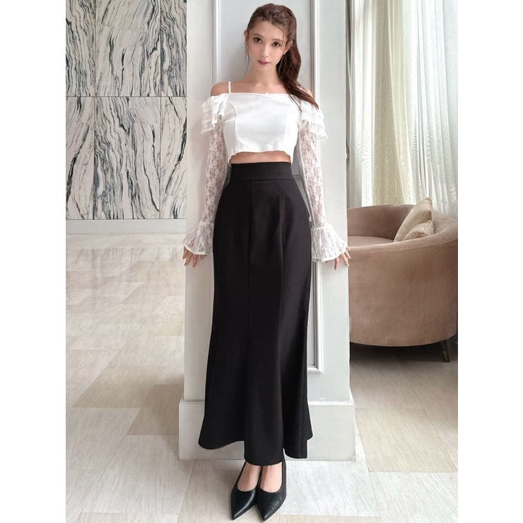 スリーブレースリブカットトップス | RESEXXY | 詳細画像13 