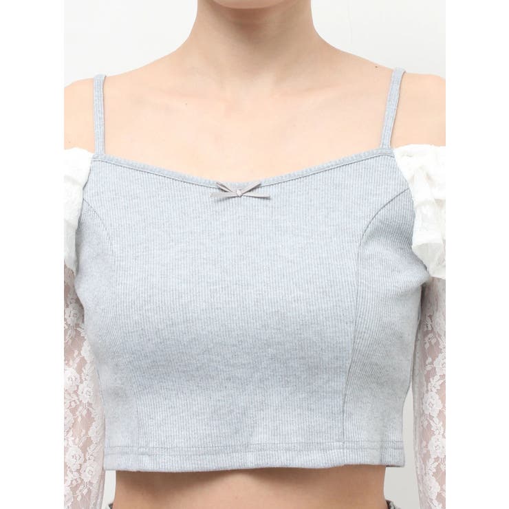 スリーブレースリブカットトップス | RESEXXY | 詳細画像18 