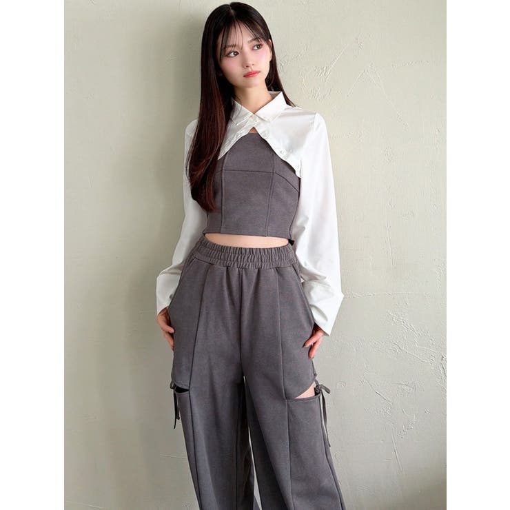 シャツドッキングトップス【セットアップ着用可能】 | RESEXXY | 詳細画像14 