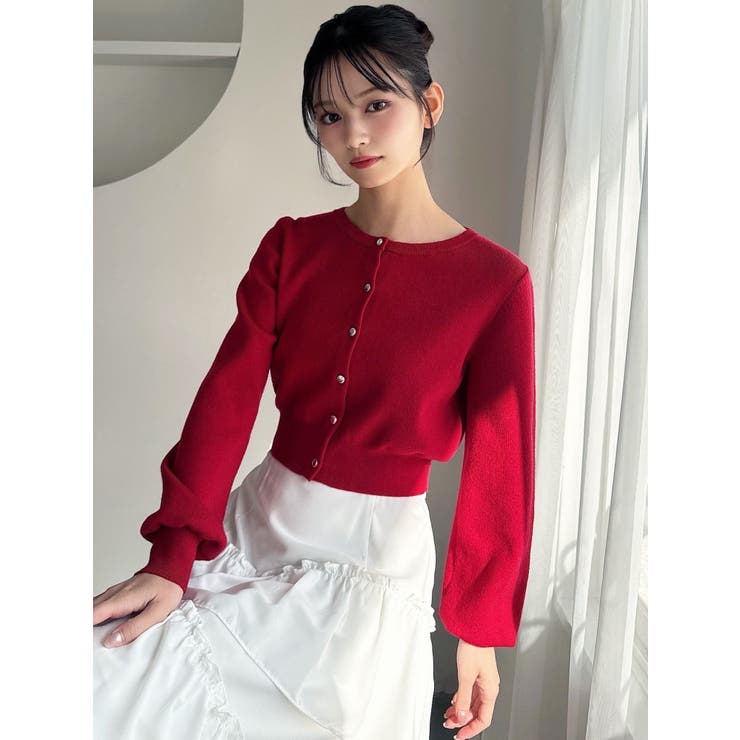 クルーネックニットカーディガン | RESEXXY | 詳細画像14 