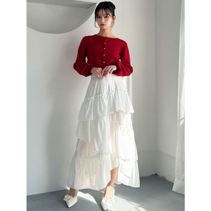 クルーネックニットカーディガン | RESEXXY | 詳細画像16 