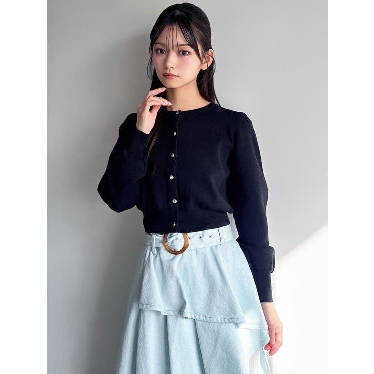 クルーネックニットカーディガン | RESEXXY | 詳細画像18 