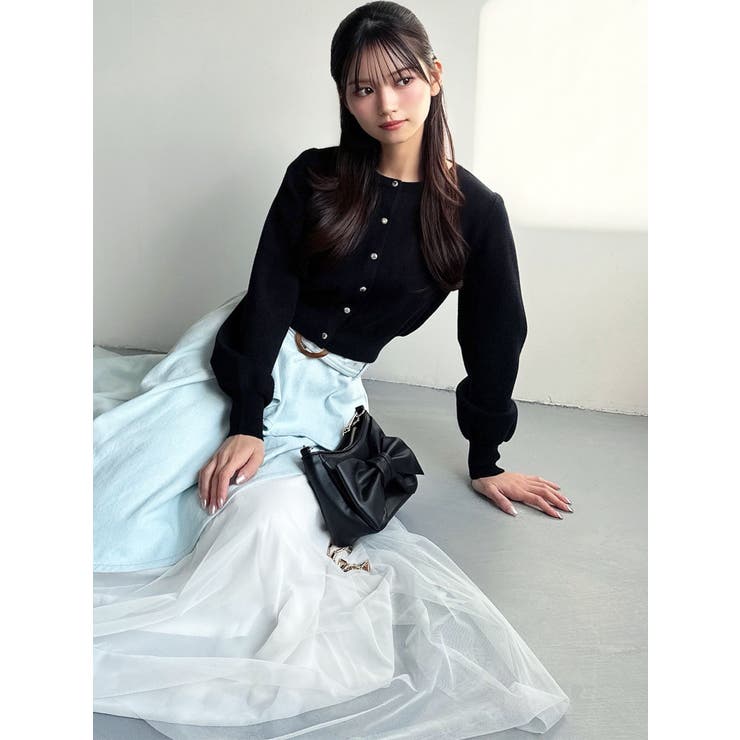 クルーネックニットカーディガン | RESEXXY | 詳細画像20 