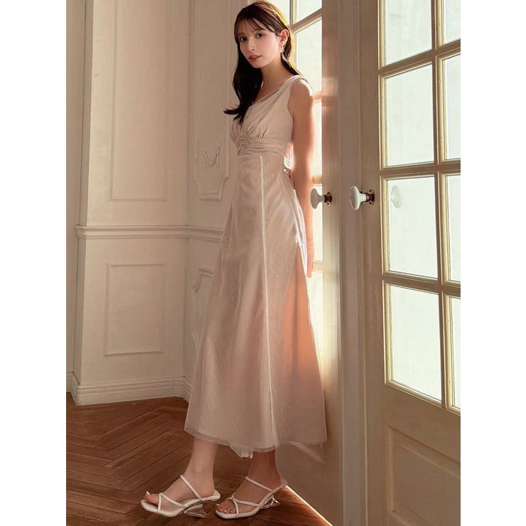 ドットチュールレイヤードワンピース | RESEXXY | 詳細画像12 