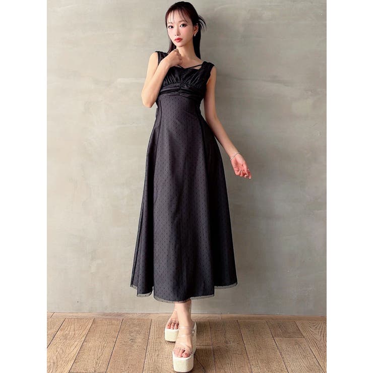 ドットチュールレイヤードワンピース | RESEXXY | 詳細画像19 