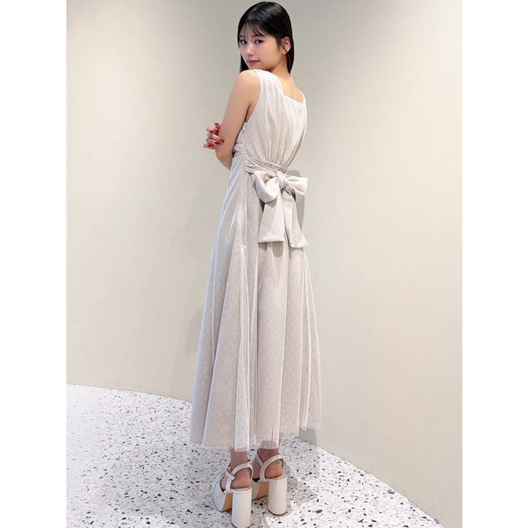 ドットチュールレイヤードワンピース | RESEXXY | 詳細画像24 