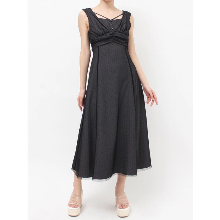 ドットチュールレイヤードワンピース | RESEXXY | 詳細画像36 