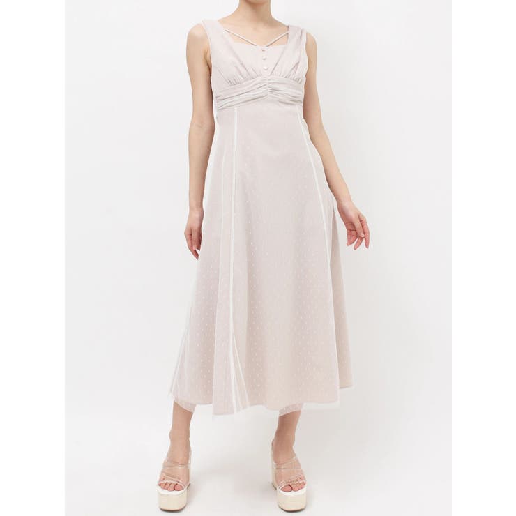 ドットチュールレイヤードワンピース | RESEXXY | 詳細画像38 