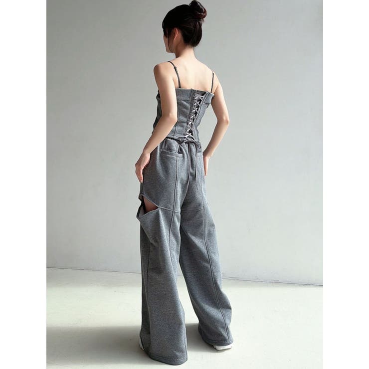 カットアウトスウェットパンツ【セットアップ着用可能】 | RESEXXY | 詳細画像3 