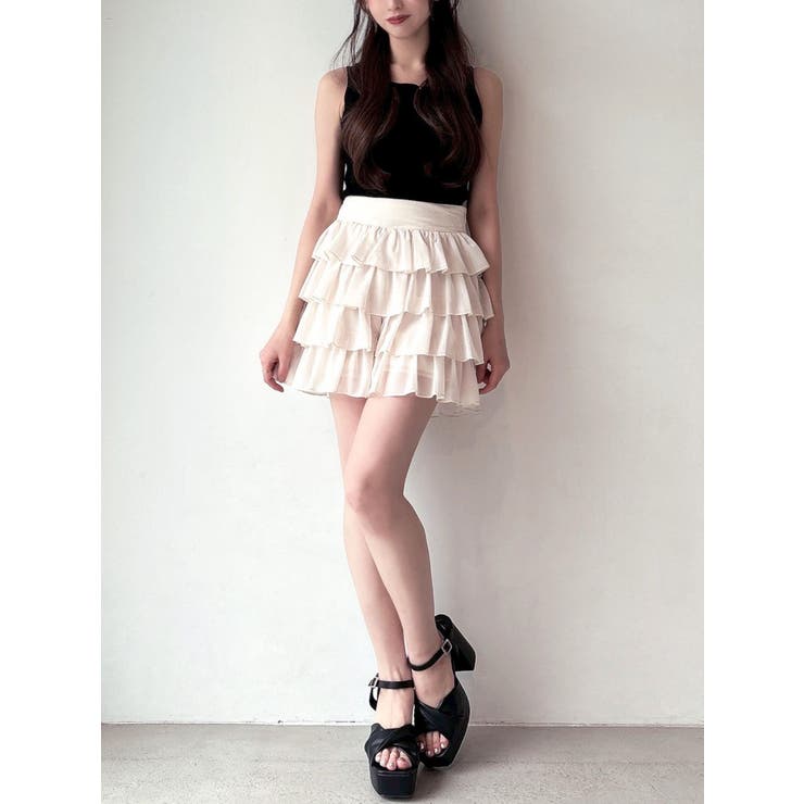 フリルショートパンツ【セットアップ着用可能】 | RESEXXY | 詳細画像5 