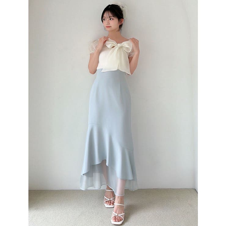 シアードッキングマーメイドスカート | RESEXXY | 詳細画像4 