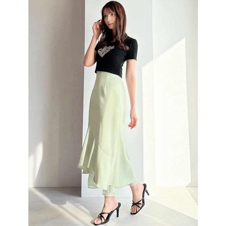 シアードッキングマーメイドスカート | RESEXXY | 詳細画像7 