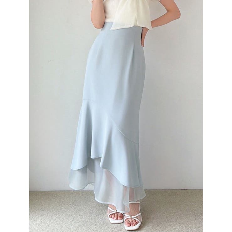 ブルー | シアードッキングマーメイドスカート | RESEXXY