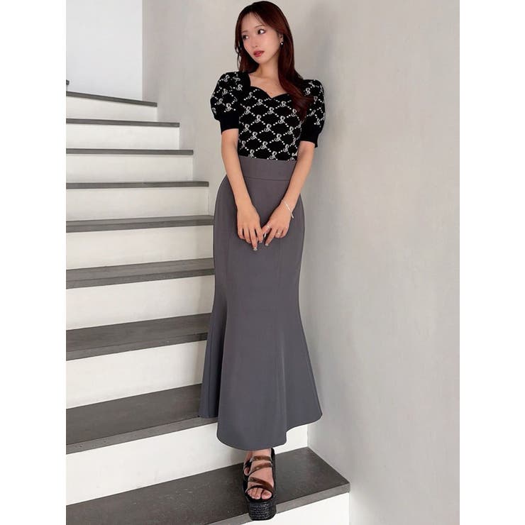 ハイウエストマーメイドスカート【セットアップ着用可能】 | RESEXXY | 詳細画像6 