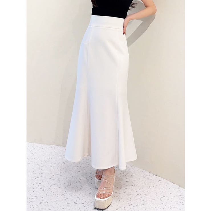 アイボリー | ハイウエストマーメイドスカート【セットアップ着用可能】 | RESEXXY