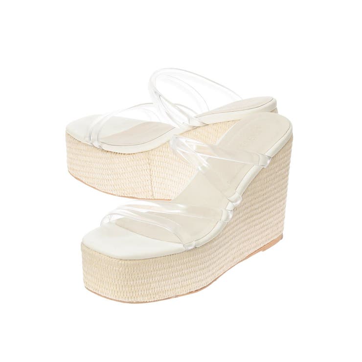 クリアウェッジサンダル | RESEXXY | 詳細画像25 