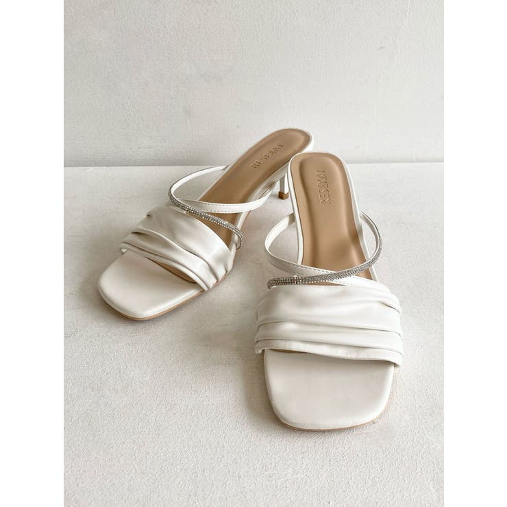 ラインビジューストラップサンダル | RESEXXY | 詳細画像1 