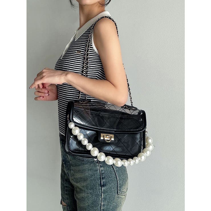 カラークリアハンドバッグ | RESEXXY | 詳細画像9 