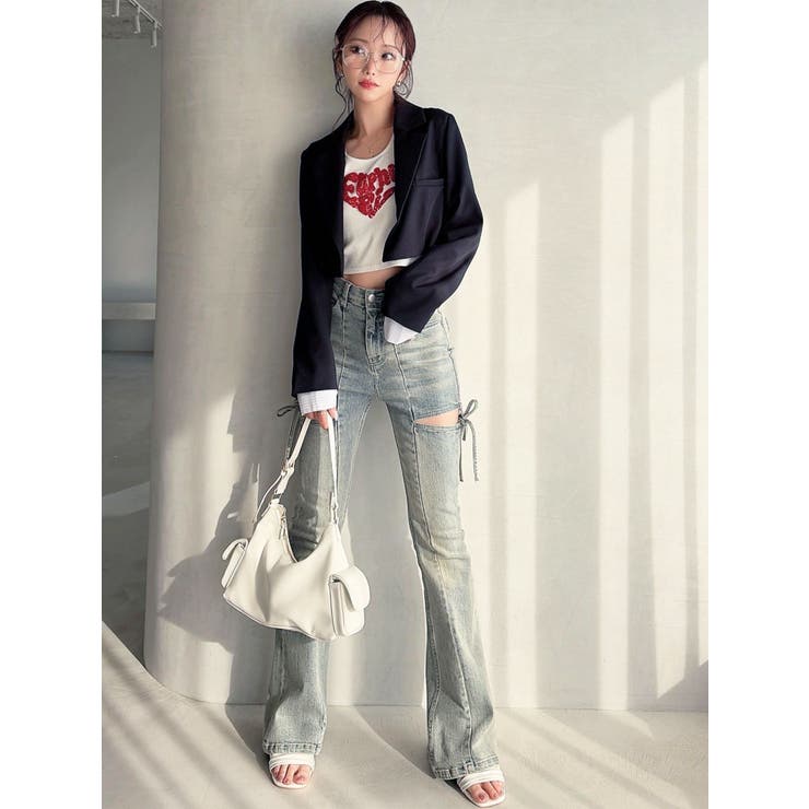 サイドポケットミディアムバッグ | RESEXXY | 詳細画像5 