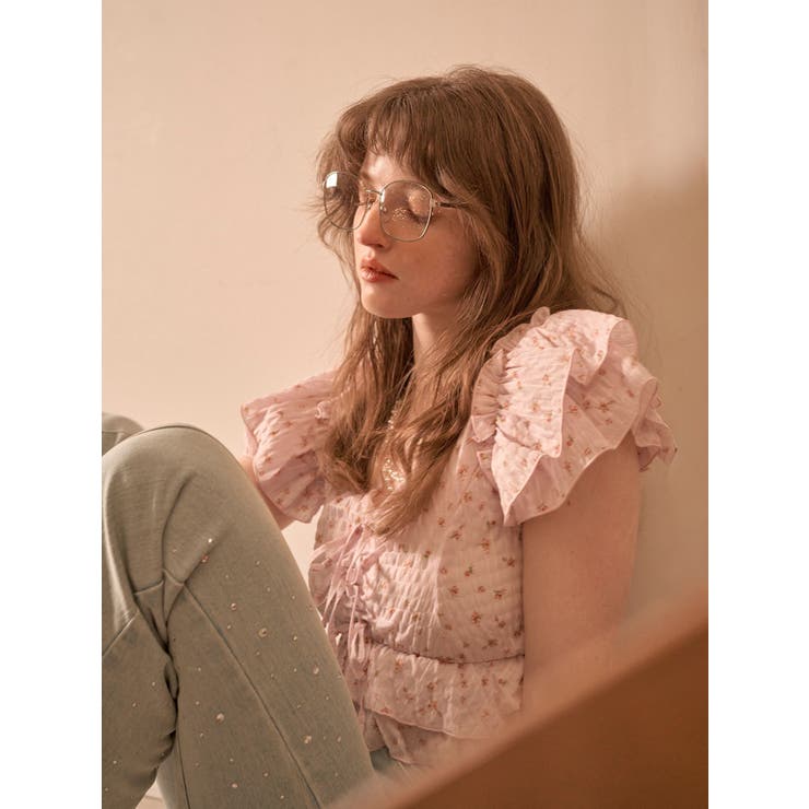 ラインストーンデニムパンツ | RESEXXY | 詳細画像30 