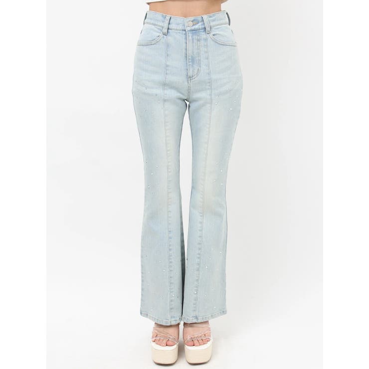 ラインストーンデニムパンツ | RESEXXY | 詳細画像31 