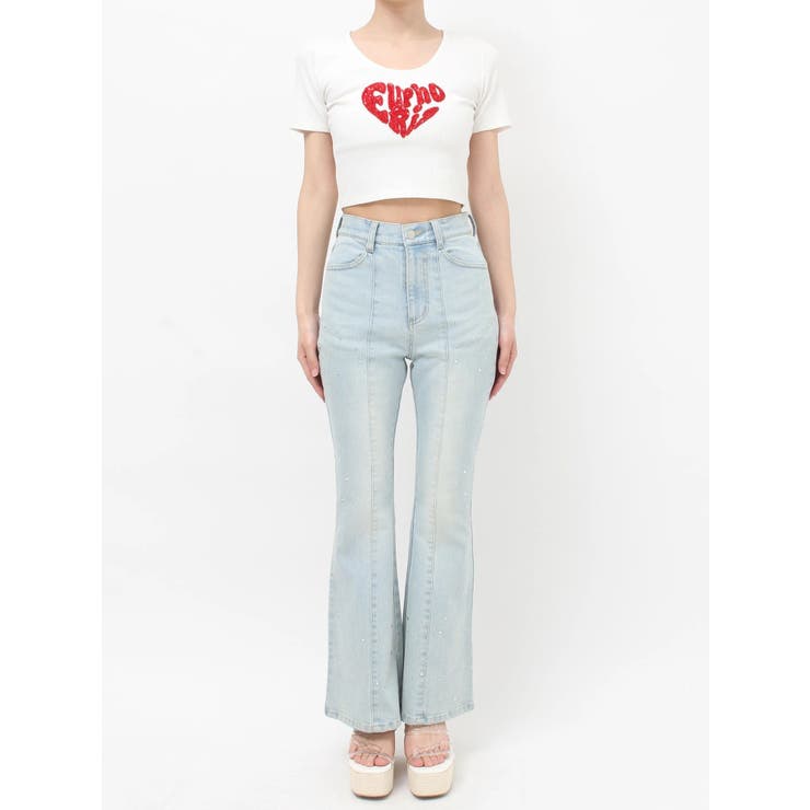 ラインストーンデニムパンツ | RESEXXY | 詳細画像39 