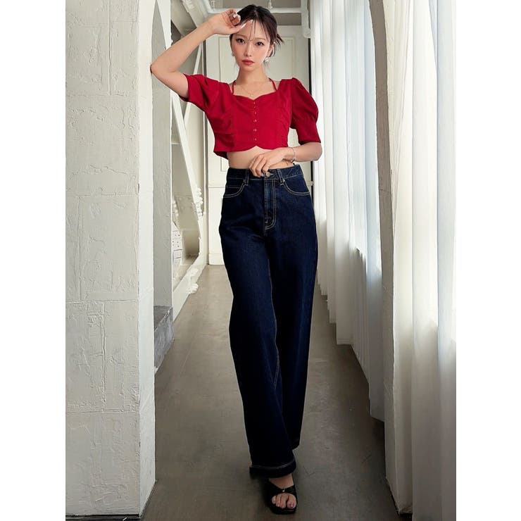 バックリボンデニムパンツ | RESEXXY | 詳細画像14 