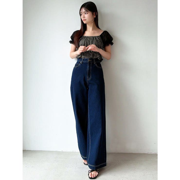 バックリボンデニムパンツ | RESEXXY | 詳細画像18 