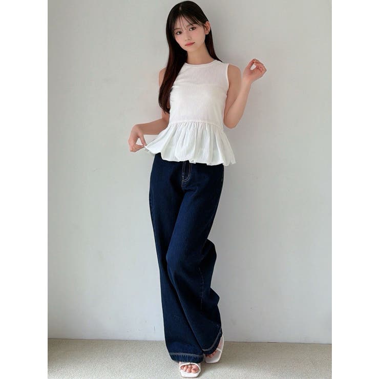 バックリボンデニムパンツ | RESEXXY | 詳細画像22 