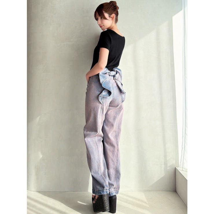 バックリボンデニムパンツ | RESEXXY | 詳細画像23 