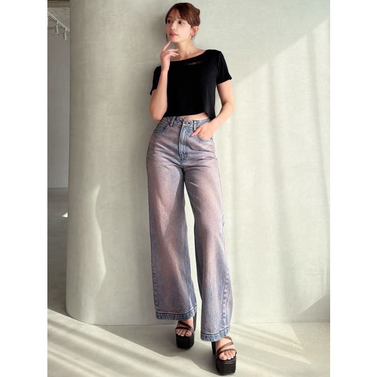 バックリボンデニムパンツ | RESEXXY | 詳細画像24 