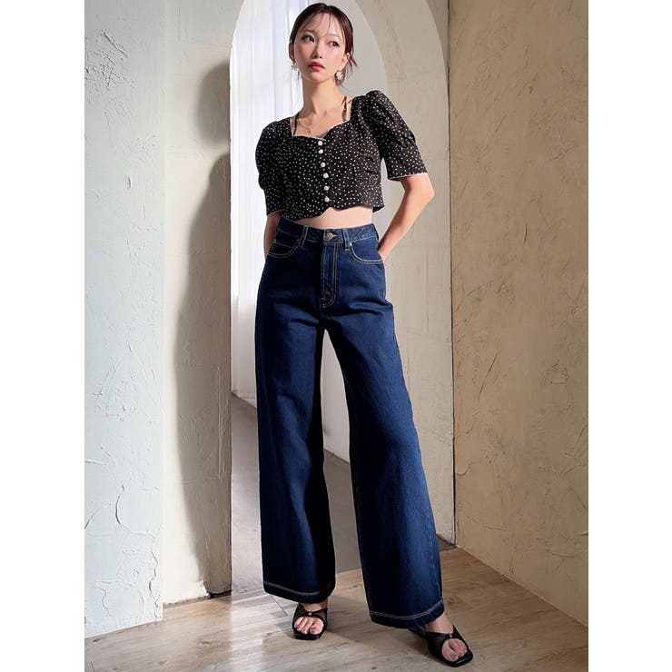 バックリボンデニムパンツ | RESEXXY | 詳細画像29 